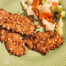 Petto di Pollo in Crosta di Corn Flakes